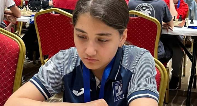 კესარია მგელაძე 14 წლამდე მოჭადრაკეთა შორის ევროპის ჩემპიონია