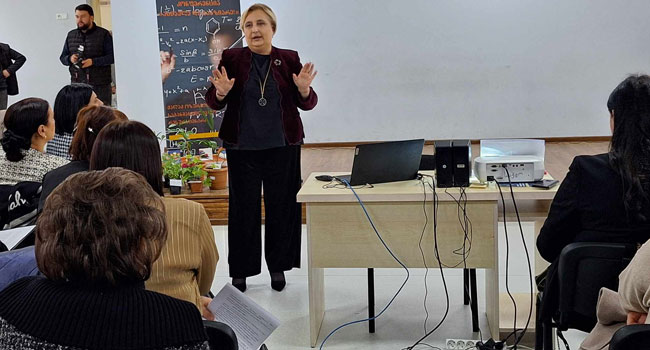 ოზურგეთში მასწავლებელთა რიგით მესამე კონფერენცია გაიმართა