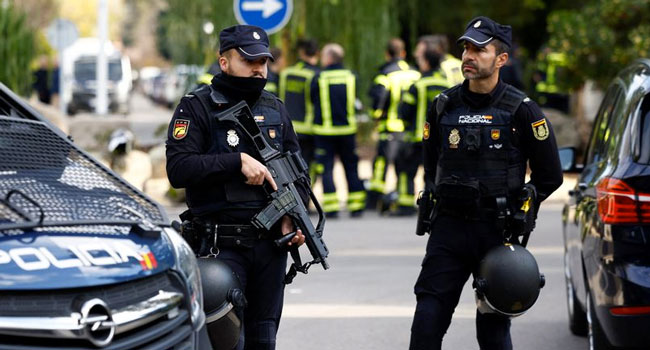 REUTERS  – მადრიდში უკრაინის საელჩოსთან აფეთქება მოხდა