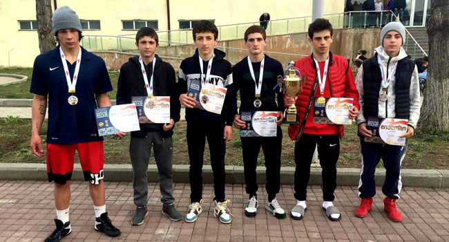 ოზურგეთელი სპორტსმენების ერთი ოქრო, ორი ვერცხლი და სამი ბრინჯაო საქართველოს პირველობიდან