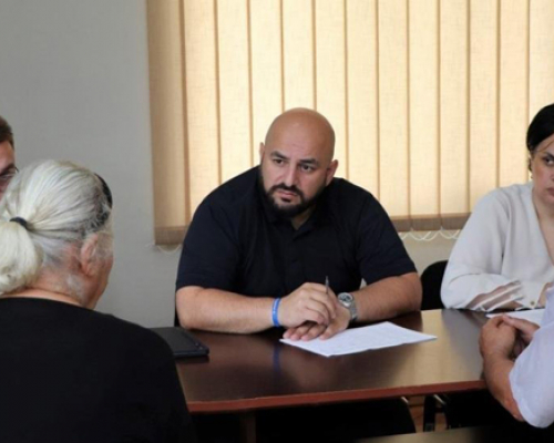 ოზურგეთის მერიაში მოქალაქეთა მორიგი მიღება გაიმართა