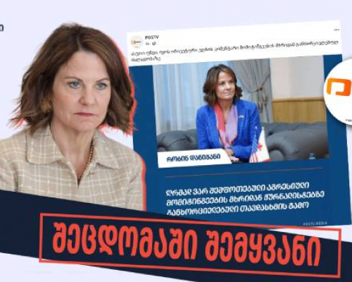 “მითების დეტექტორი”: დანიგანის სახელით ყალბი ციტატები ვრცელდება