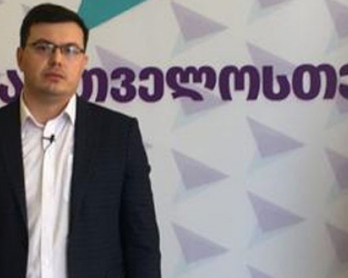 ზუგდიდის საკრებულოს თავმჯდომარე გიორგი გახარიას პარტიის წევრი გახდა