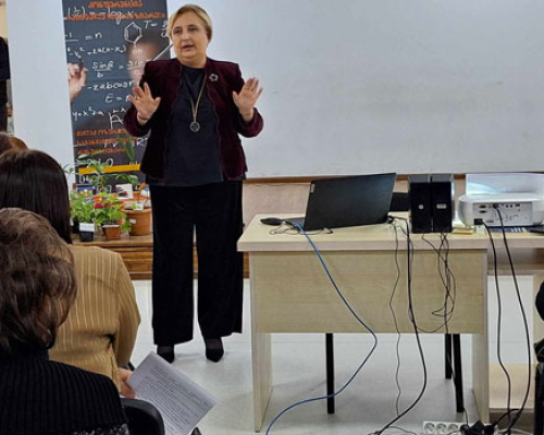 ოზურგეთში მასწავლებელთა რიგით მესამე კონფერენცია გაიმართა