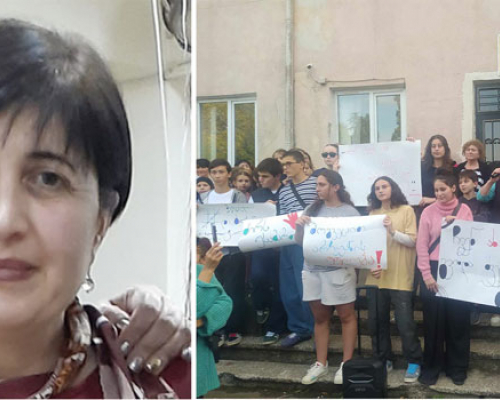 „ჩემი დიდი თხოვნაა, მოაშორეთ ბავშვები ამ სიბინძურეს“ _ ნათია ლომინაძე