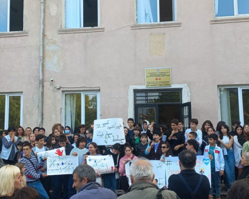 “მასწავლებლის დღეს ძალიან დიდი „საჩუქარი“ მოგვიძღვნეს“
