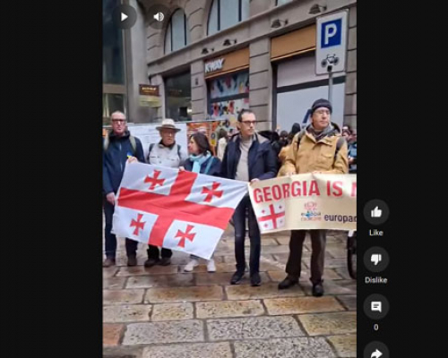 ქართველ ამომრჩევლებს იტალიელები ამხნევებენ
