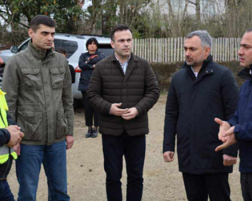 გაერთიანებული წყალმომარაგების კომპანია ლანჩხუთის მუნიციპალიტეტში აკეთის თემის სოფლების წყალმომარაგების სისტემის მოწყობა-რეაბილიტაციის საპროექტო-სამშენებლო სამუშაოებს აწარმოებს