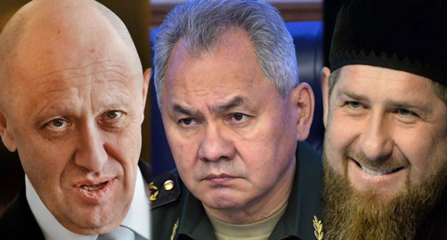 პრიგოჟინს, უკრაინაში წარუმატებლობისთვის, შოიგუს დასჯა სურს – ეროვნული წინააღმდეგობის ცენტრის ჟურნალისტები